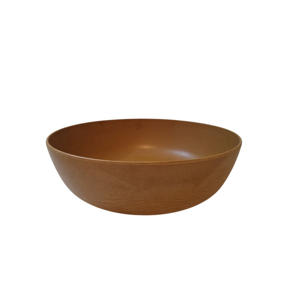 Vtg Ellingers Agatized Wood Large 12" Salad Bowl #120